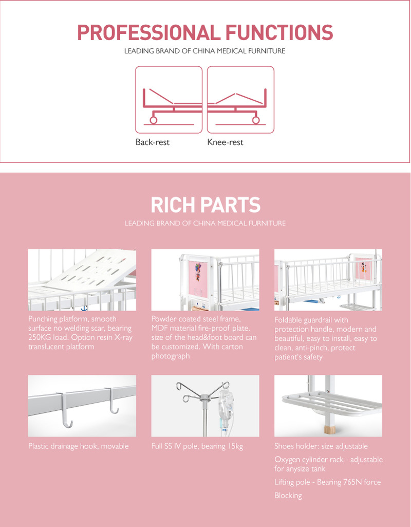 Professional Service Simple Cheap Metal Children Cartoon Bed