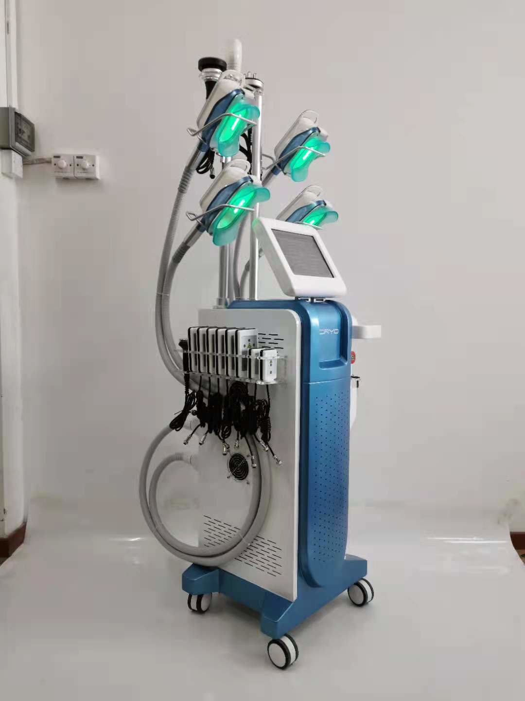 Skin Tightening Cryolipolysis Slimming Machine RF Vacuum 360 Fat Freezing Device
