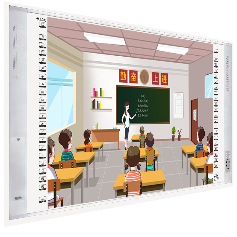 iBoard All In One Infrared Interactive Whiteboard, Rohs Smart TV Whiteboard For Class Teaching