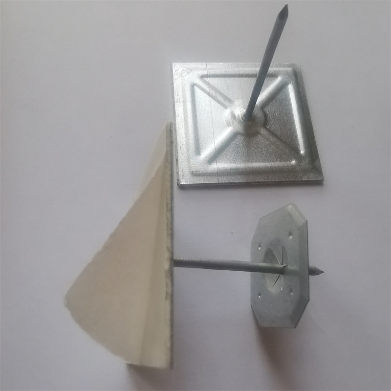 Galvanized Steel Self-Adhesive Insulating Pins For HVAC System