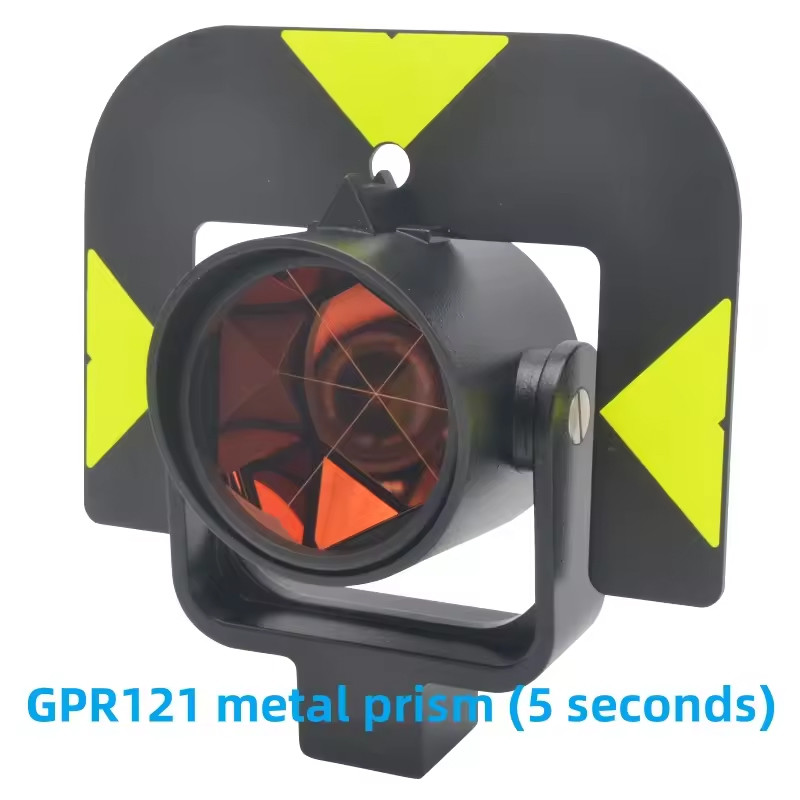 GPR111GPH1 GPR121 Single Prism For LeicCa Total Stations Prism Surveying Instrument Offset 0mm Constant With Soft Bag
