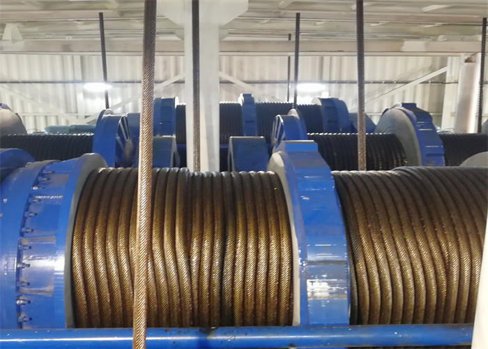 Heavy Duty 2200t Electric Lifting Winch Installation Vessel For Wind Power Generation