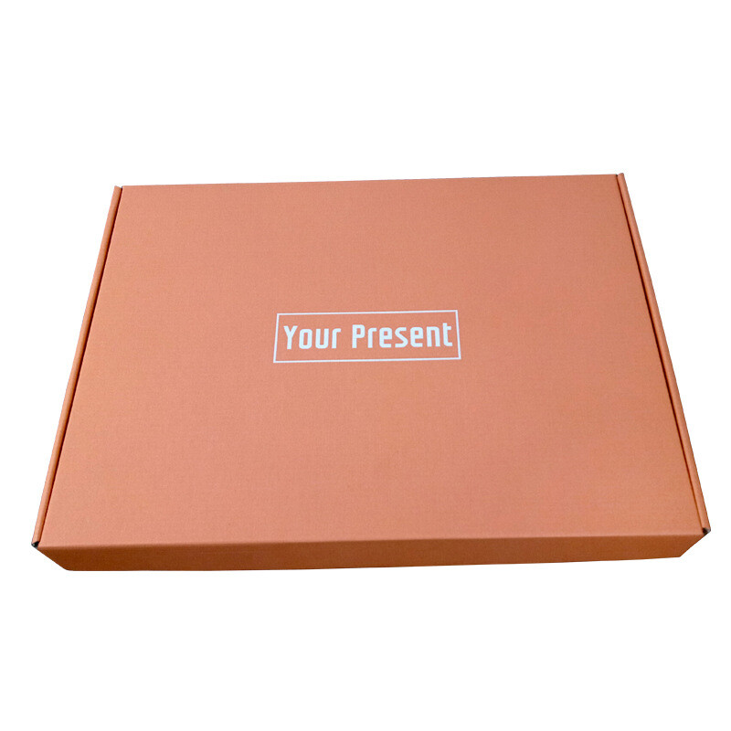 Custom Corrugated Cardboard Gift Box Mailers For Apparel Packaging