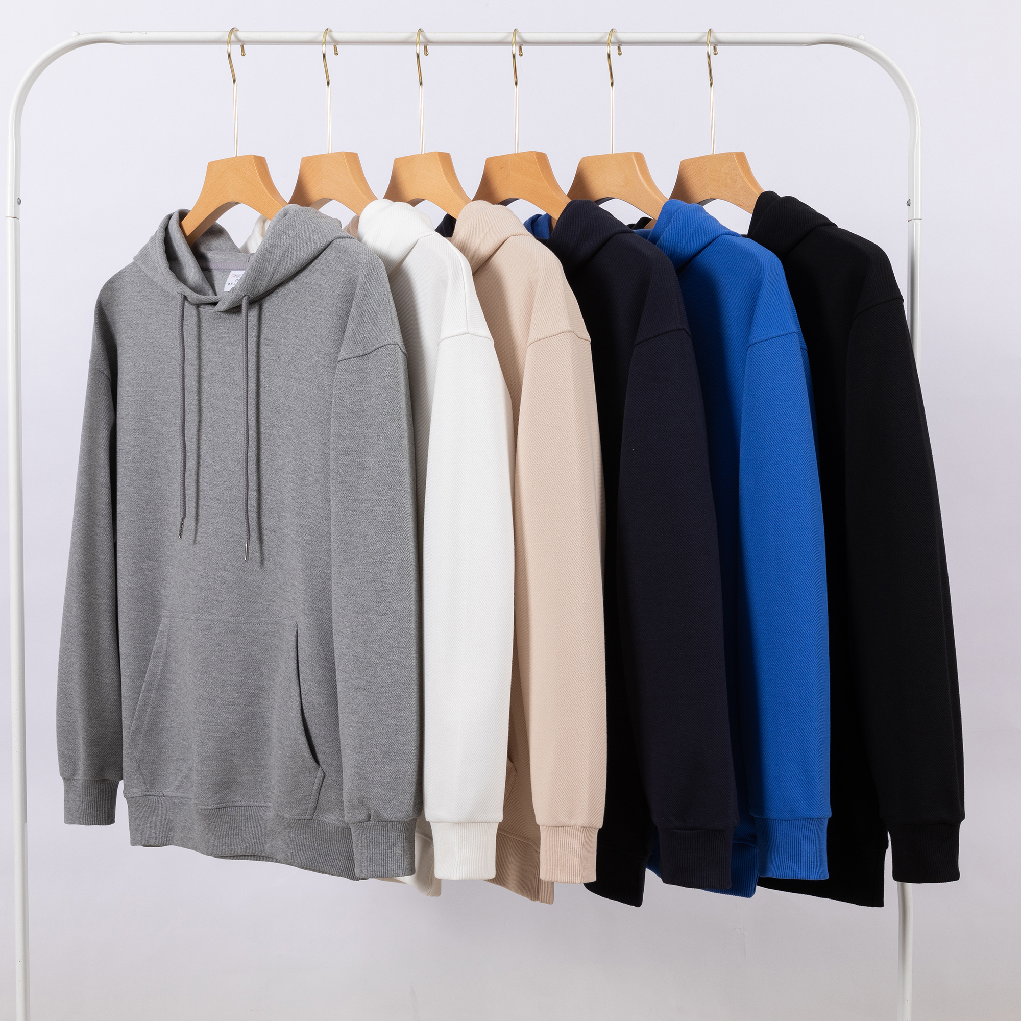 FODARLLOY Fashion Colors Hoodie OEM Streetwear Essentials Oversize Unisex Pull Coat Men's Hoodies Pullover Red