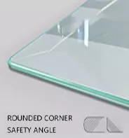 Clear Tempered Glass Toughened Glass For Screen Wall Plank Road Partition Sun Room