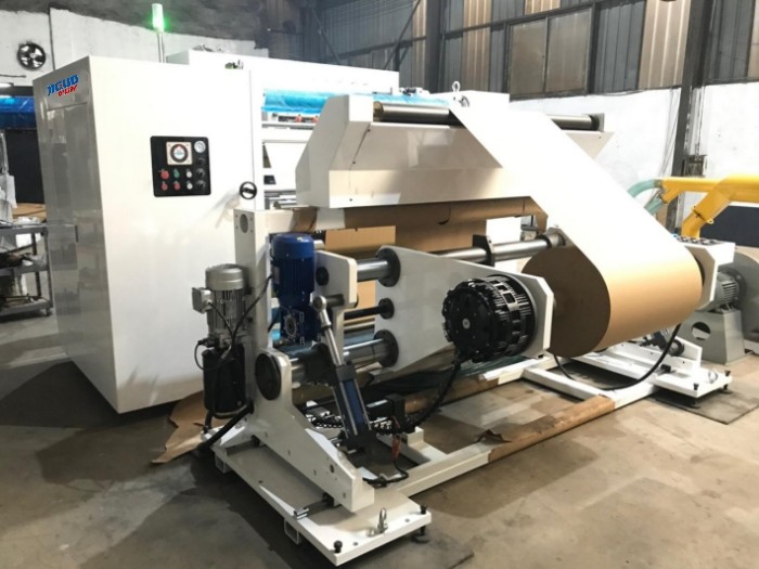 Automatic Bopp Tape Paper Slitting And Rewinding Machine JIGUO ZWS-400B