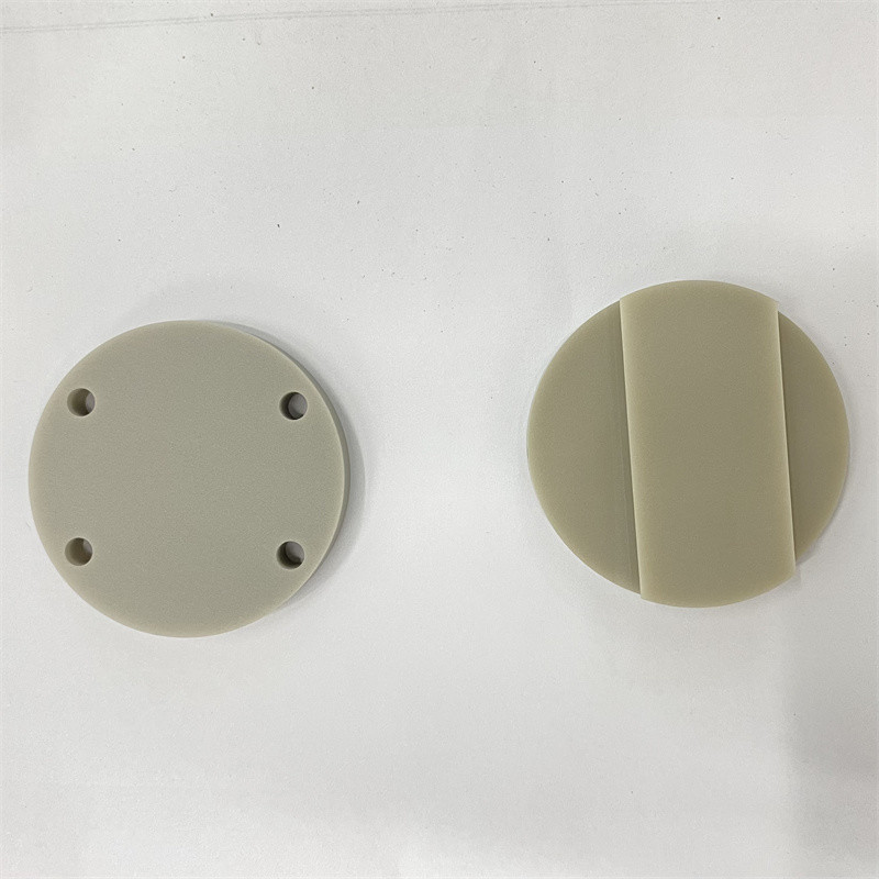 Customized Ceramic Insulation Parts ALN Aluminum Nitride Ceramic Parts
