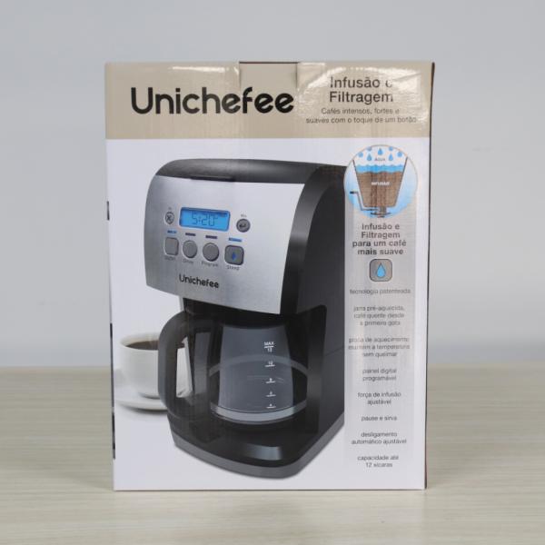 1080w Programmable 14 Cup Drip Coffee Maker Black Stainless Steel