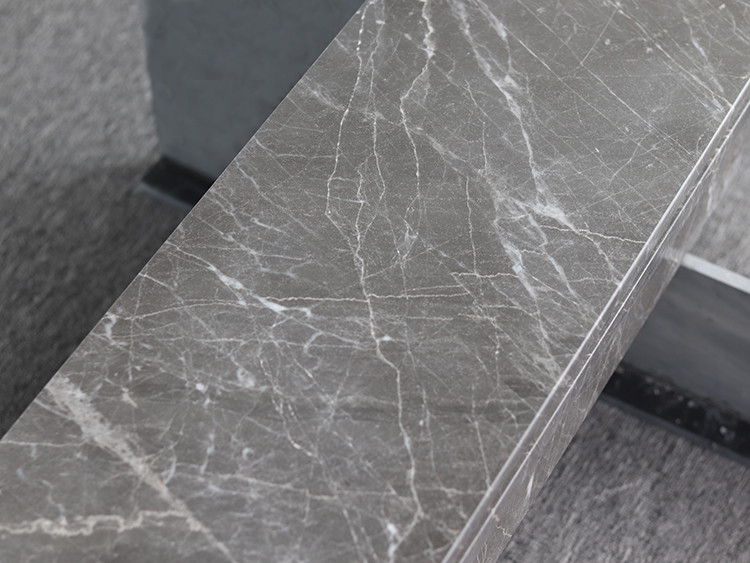 Grey Color Staircase Steps Floor Tiles Polished Marble Step Stairs Tiles