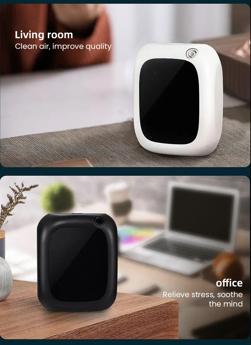 HOMEFISH DC12V Waterless Aroma Scent Diffuser Low Noise App Controlled for Home