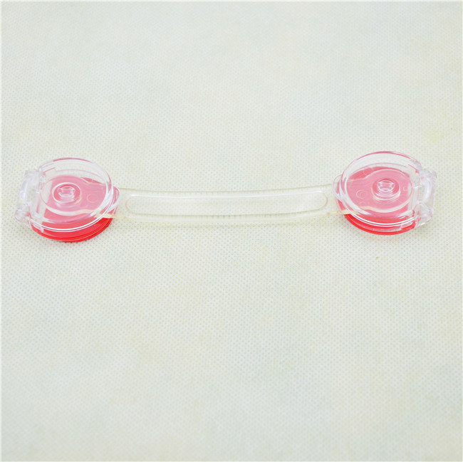 Injuries Prevent Toddler Safety Cabinet Locks ABS PVC Material Strong Adhesive