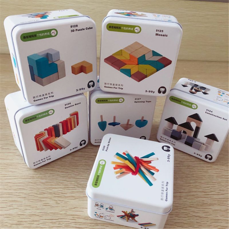 Early Learning Portable Plan Toys Building Blocks Magnetic Wooden Building Blocks