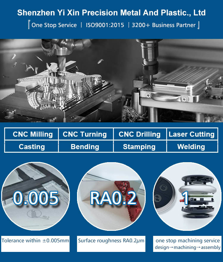 CNC milling machine parts and their function