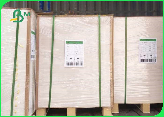 Grade AA 140gsm 170gsm Recyclable White Top Kraft Liner Paper For Packaging 