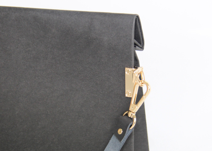 Multipurpose Pure Color Washable Shoulder Bag Long Chain Paper Handbags For Women