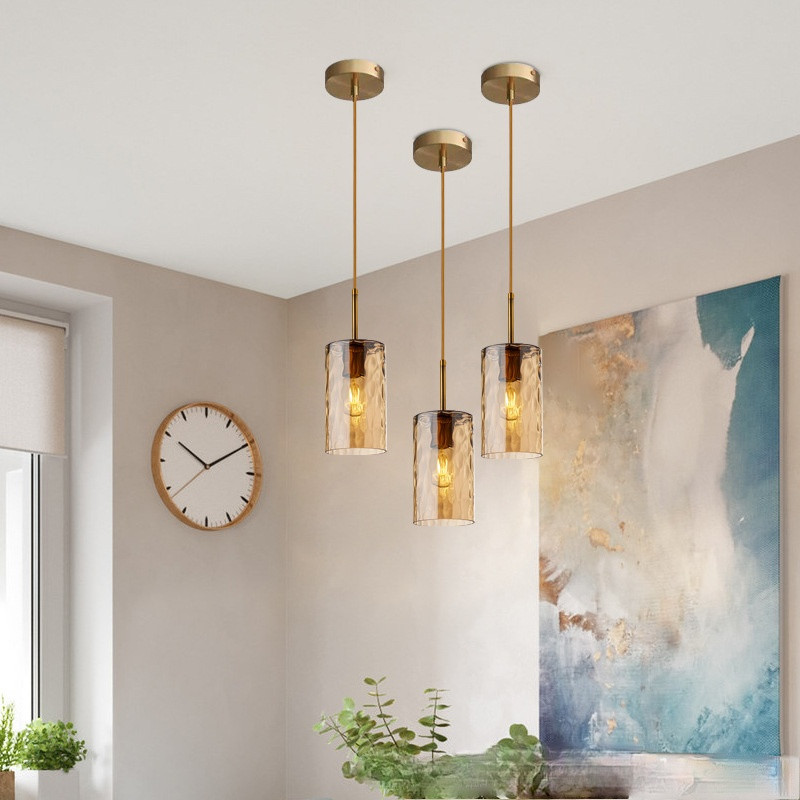 Modern LED Hanging Lamps Living Room Light Fixture Nordic Pendant Lights(WH-GP-53)