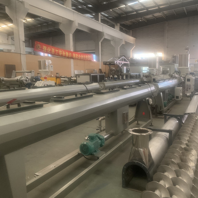 100mm PP Pe Pipe Production Line Touch Screen Plc Control