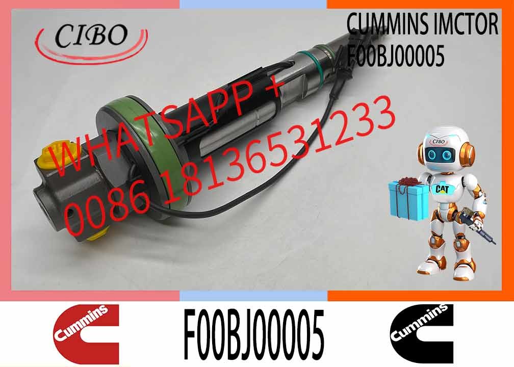 Common Rail Injector Fuel Injector F00BJ00071 2882079 2867149 F00BJ00005 For Cummins QSK19 Engine
