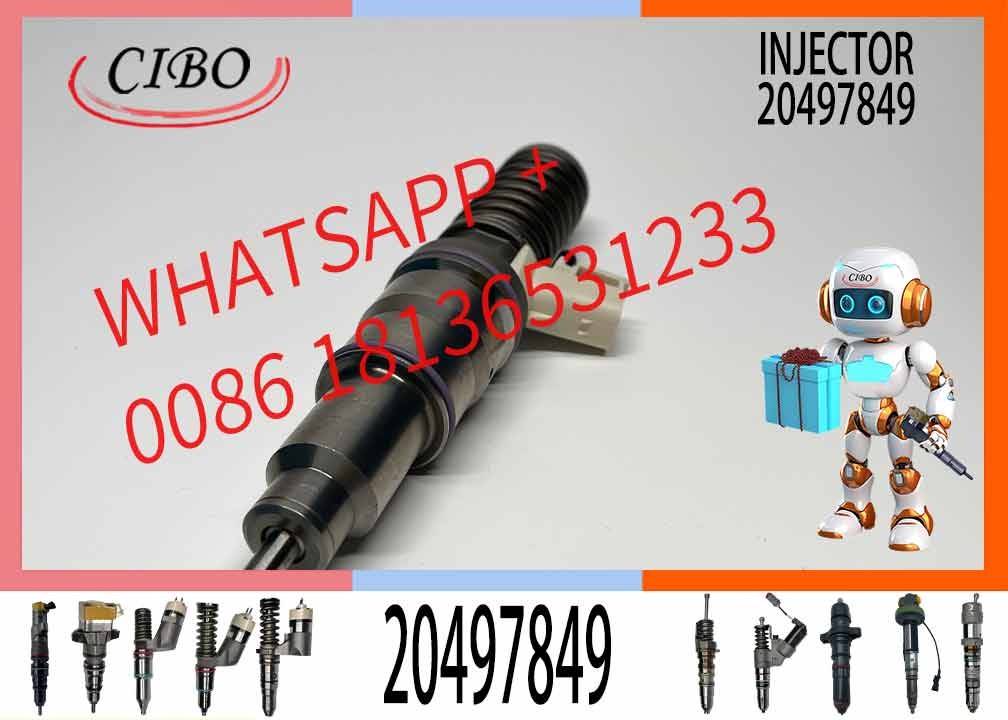 Diesel Engine Fuel Common Rail Injector 20497849 BEBE4D00203 BEBE4D00003 for VOLVO FH12 TRUCK 425 / 435 BHP