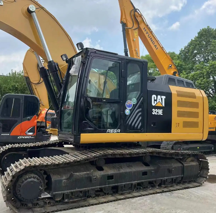 Nice Condition Used CAT 329E Crawler Excavators 29 Ton Mining Diggers Machine