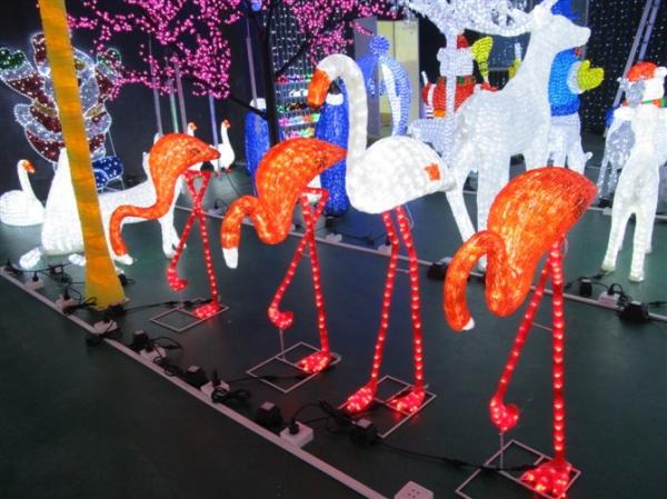flamingo light decoration
