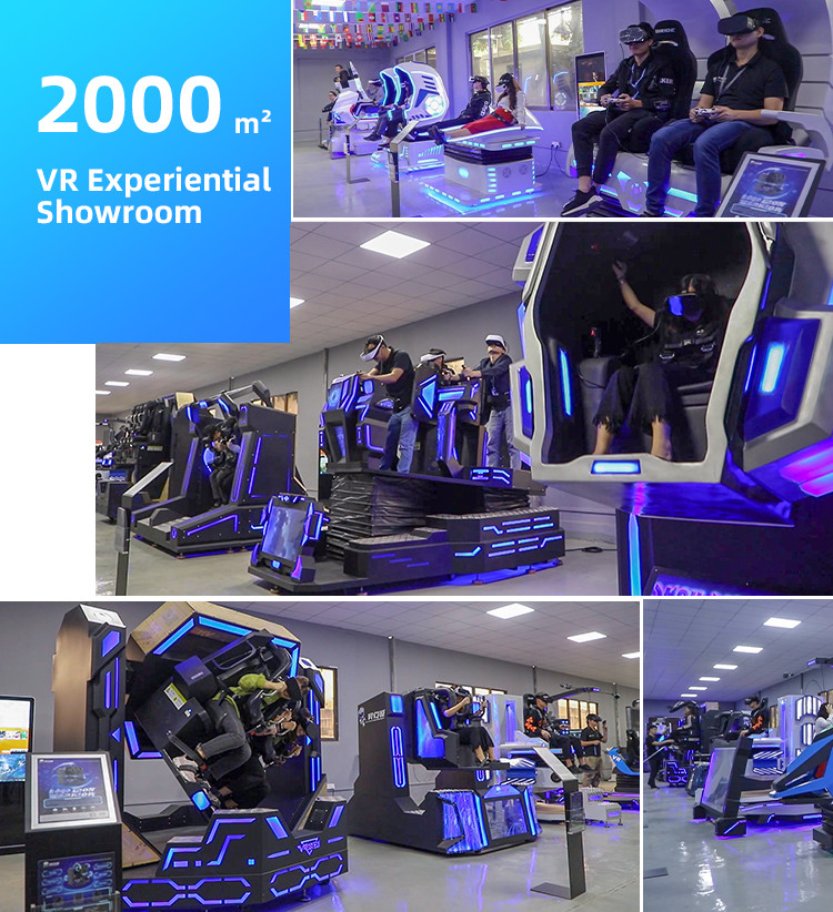 VR Hall Multi Players Virtual Reality Cinema Simulator With 42'' Screen