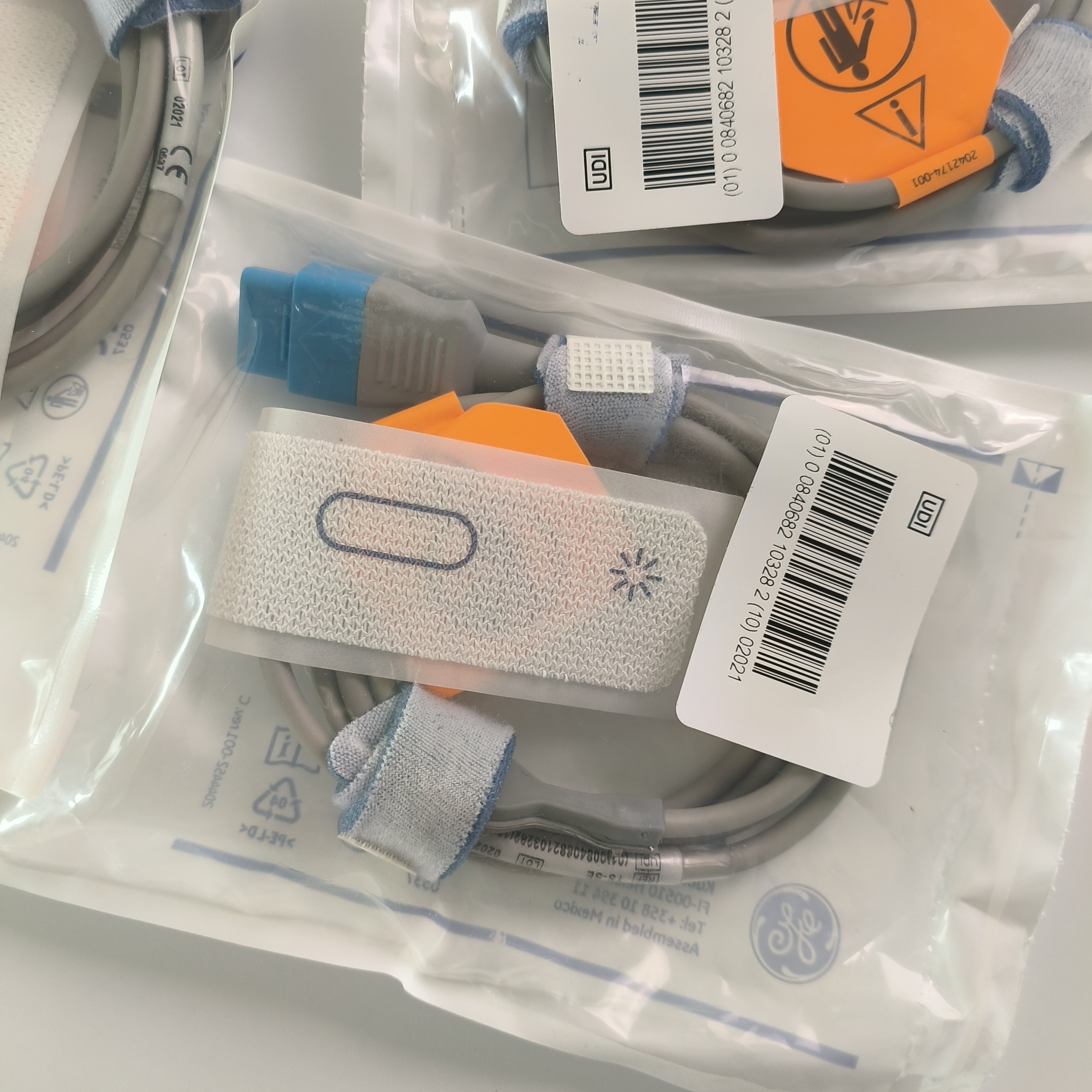 Datex-Ohmeda TruSignal SpO2 Sensitive Skin Sensor Reusable 3 Pcs. REF: TS-SE-3