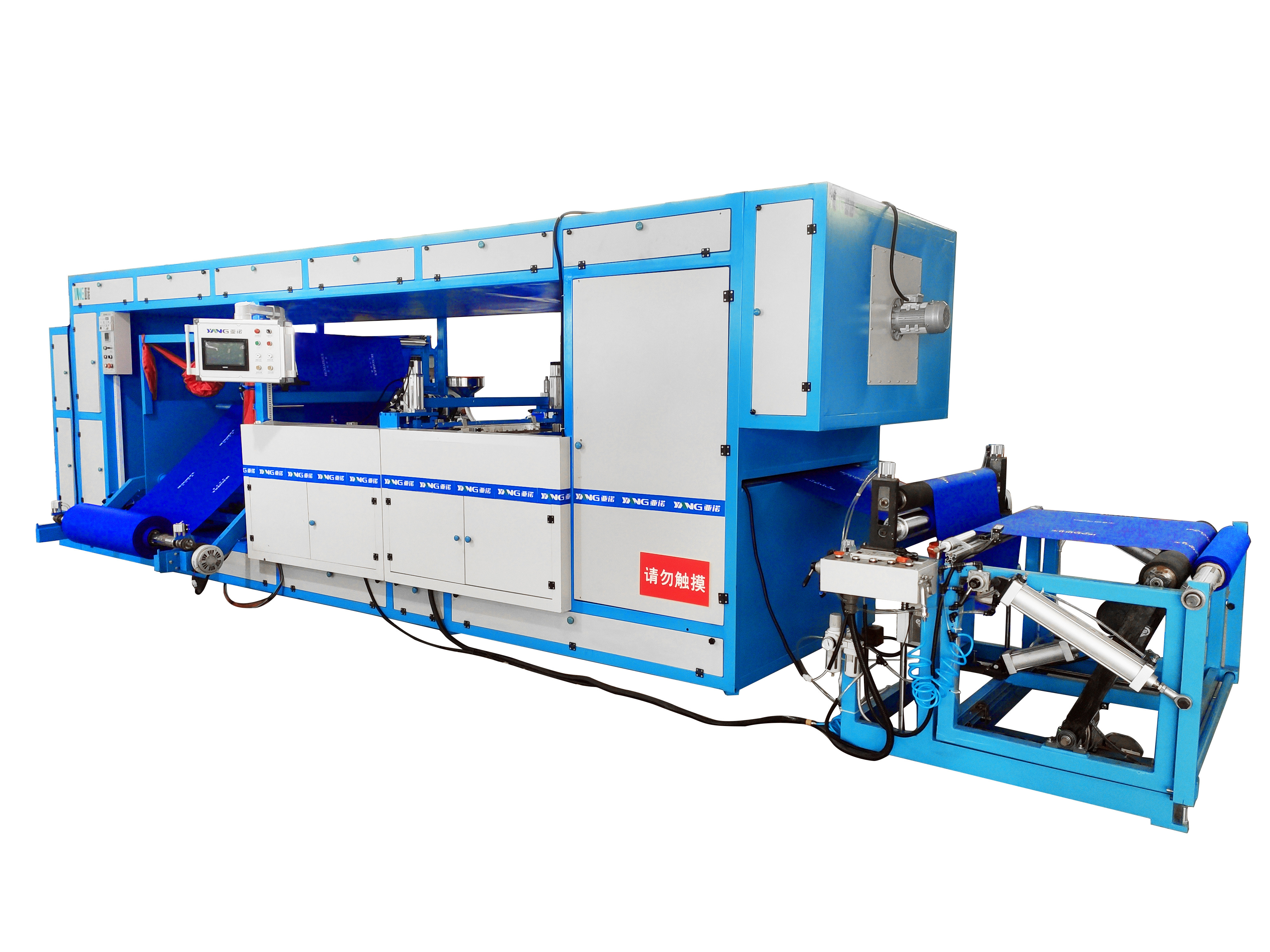 Automatic Roll To Roll Screen Printing Machine Non-Woven Fabric Screen Printer For Fabric