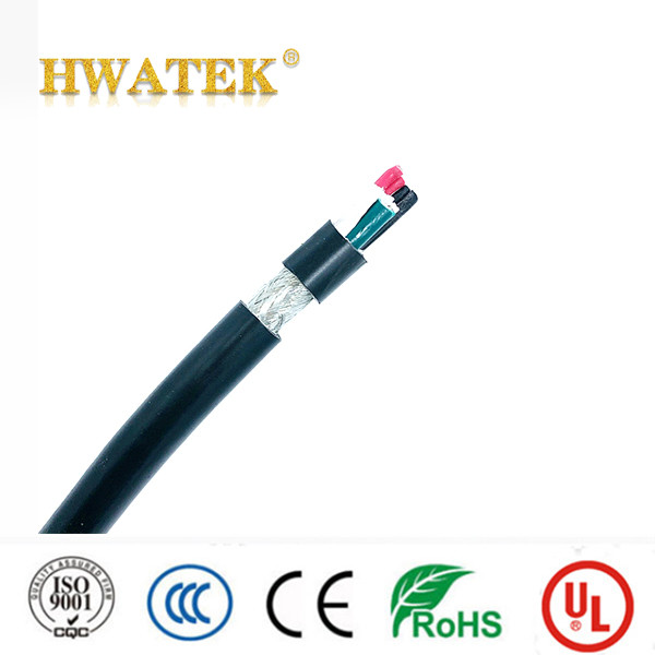 UL 2517 8C X 24 AWG Tinned Copper Stranded Unshield Cable 300V PVC Jacket Cable