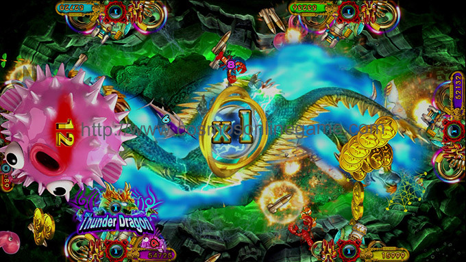 Custom Fish Game Motherboard Thunder Dragon Ocean King 2 Or 8 Player