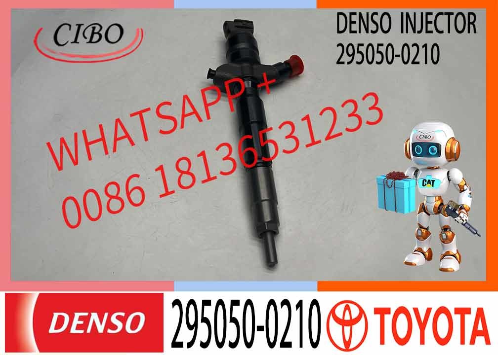 Common Rail Fuel Injector 23670-30410 295050-0470 295050-0210 23670-0L100 23670-39455 23670-39355 For To-yota 1KD-FTV