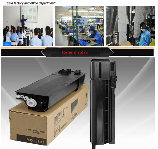 MX - 238FT Sharp Copier Toner , Laser Sharp Copy Machine Toner For AR6020 - 16000P