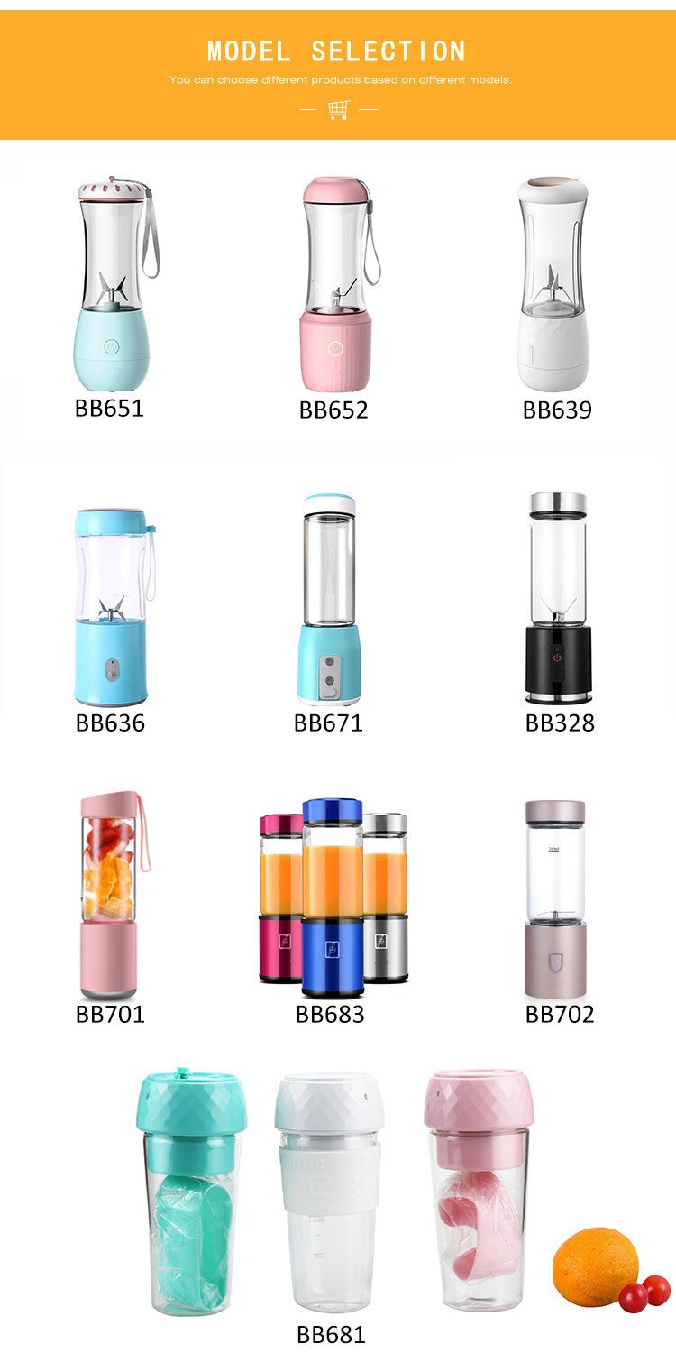 Meat Food Vegetable Electric Mini Blender 400W Stainless Steel