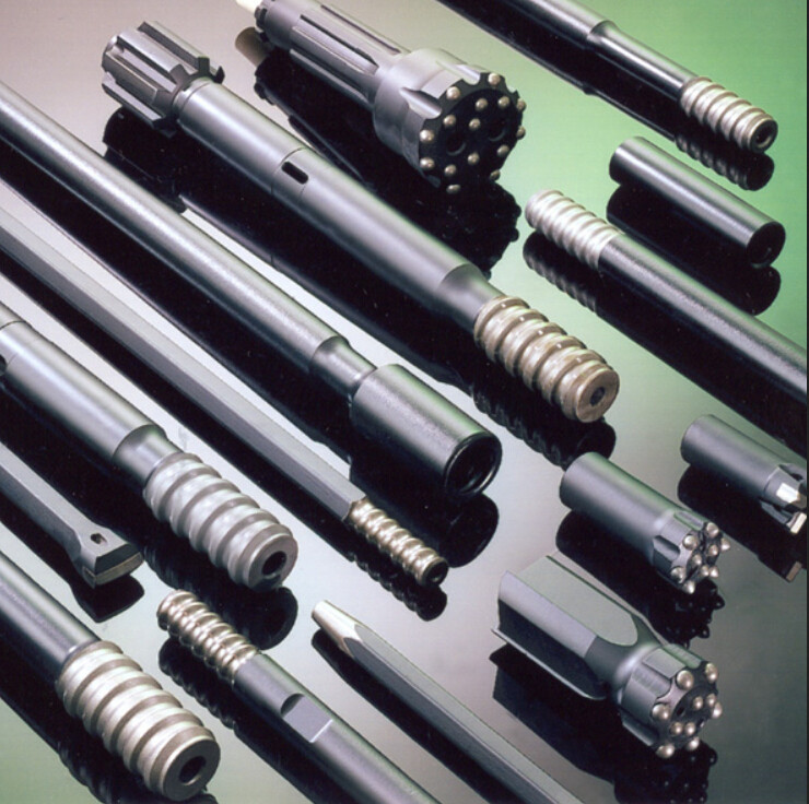 Furukawa HD300 Bench Drilling T38 / T45 Shank Adapter Length 485mm - 690mm