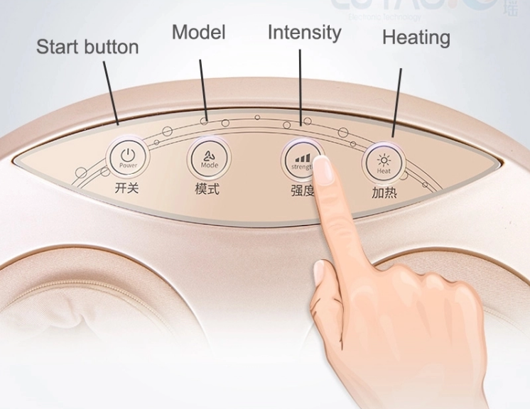 Professional Electric Kneading Foot Massager Three Strength And Three Modes To Choose