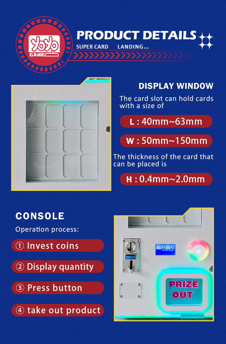 Fully Automatic Card Vending Machine Standard Edition