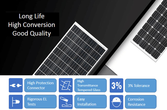 SGS 2kw Complete Solar Power Systems 24V With Charging Unit