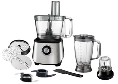3.5 L Bowl Stainless Steel FP409 Food processor with Blade Discs and Blending Cup