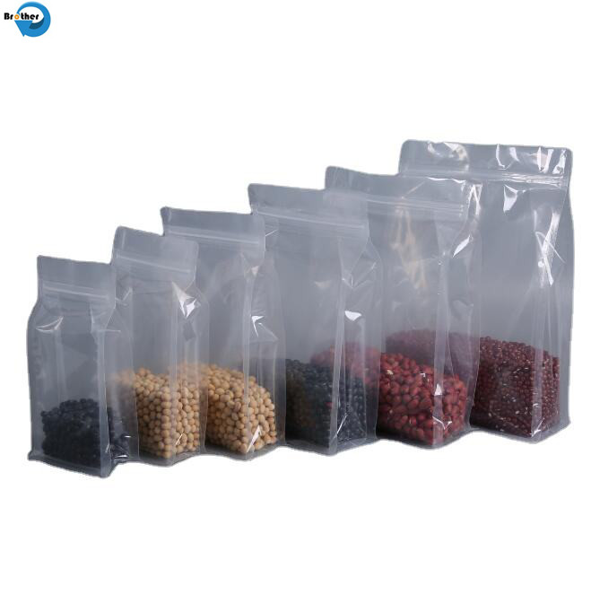 Eco friendly packaging bags aluminum foil pouch coffee bags zipper bag food coffee packaging