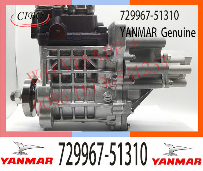 729967-51310 YANMAR X7 Engine Fuel Pump 729974-51370 729946-51390 For 4TNV98