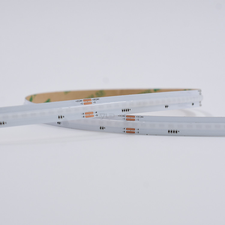 RGB COB LED Strip 24V 630LEDs/M High Density Soft Flexible COB RGB Tape LED Light