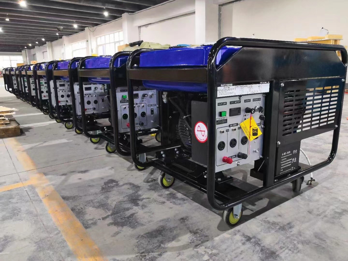 V TWIN 9KW High Wattage Generator 9000W Power RS670 Engine