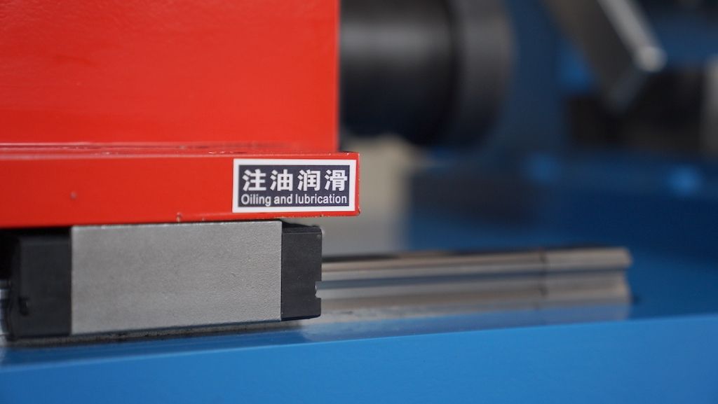 Tube pipe diameter end reducing expanding flaring shrinking former crimping necking forming machine