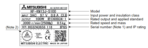 HG-SN202J-S100 Mitsubishi 2kw High Power Servo 3AC Motor Controller