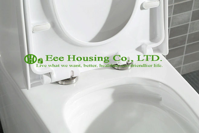 Wc Toilet With Dual Flush Ceramic One Piece , Siphon Flushing,Bathroom Sanitary Wares Chinese Wc Toilet