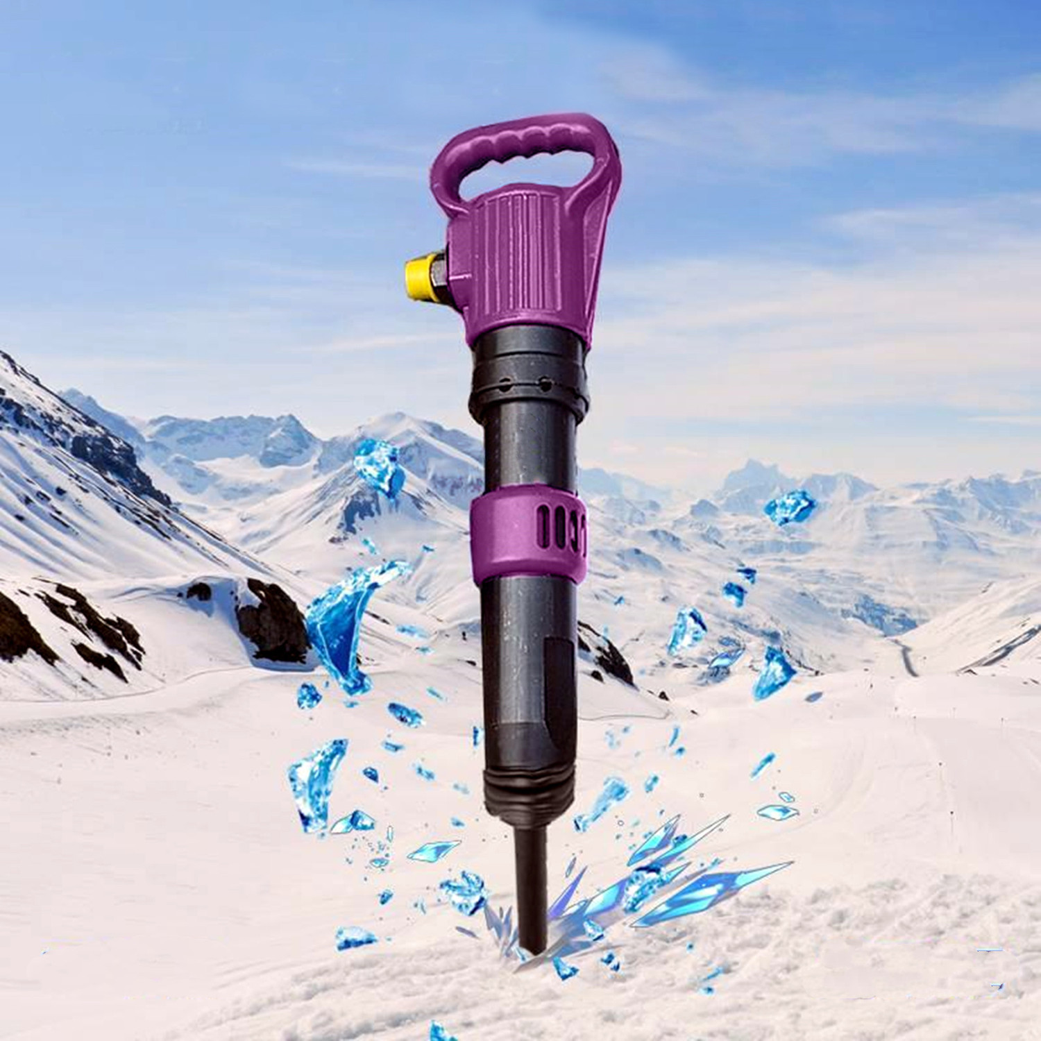 High Drilling Efficiency Portable Jack Hammer Air Pick Breaker Hammer for Pneumatic Rock Drilling