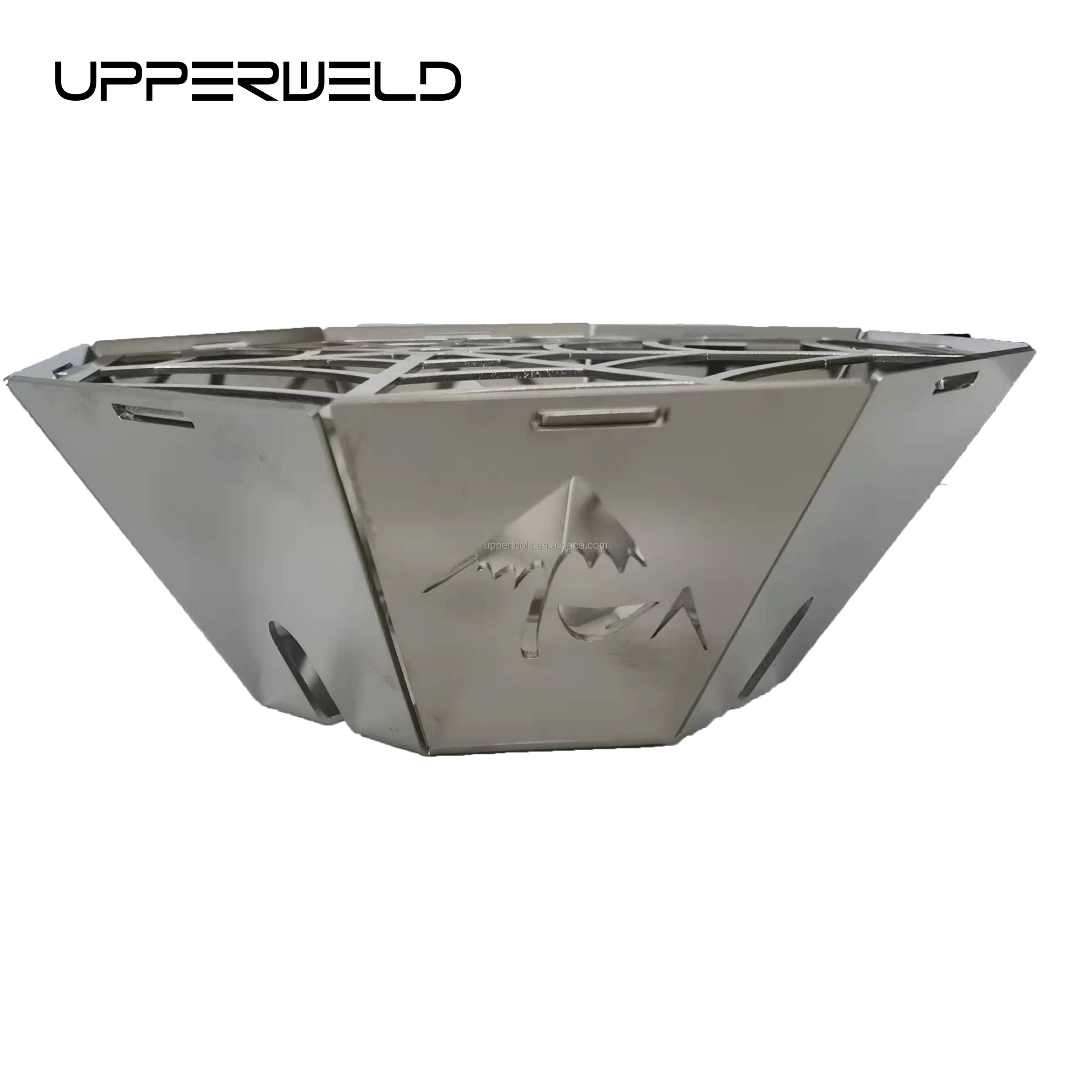 Outdoor Camping Gas Stove Stainless Steel Surface Material Black or Sliver Spider Stove