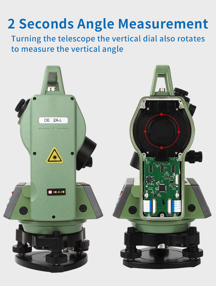 Changzhou Geodetic Longitude And Latitude Laser Electronic Measuring And Mapping DE2A-L Upper And Lower Laser High Precision