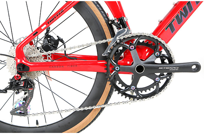 24 Inch Cyclocross High Modulus Carbon Fiber Road Bikes Disc Brake
