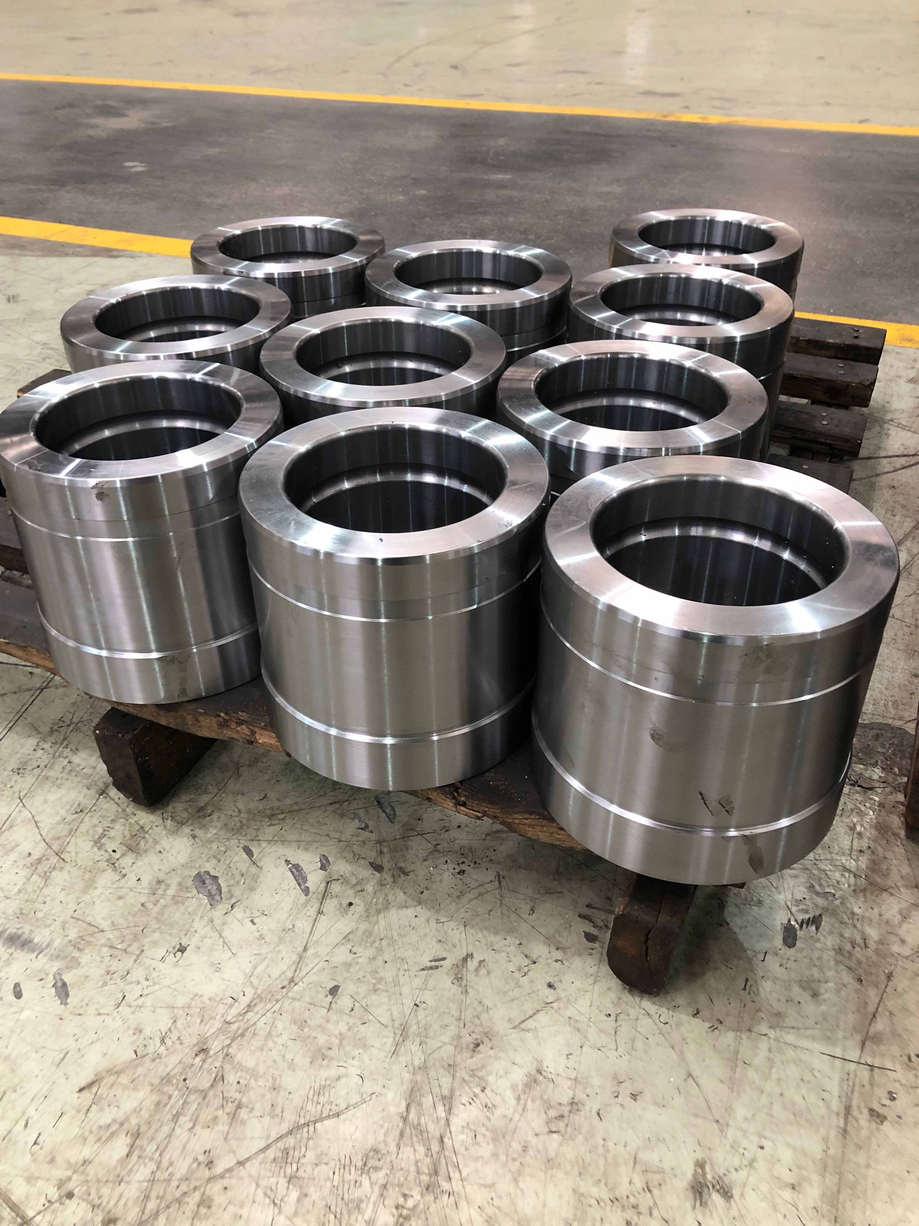 20CrMo SB81 Inner Bush for Hydraulic Hammer Breaker Spare Parts Delivery Time 15-25 Days 170*114*140*40*181 5